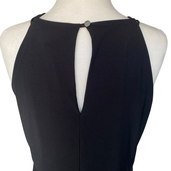 White House Black Market Black Studded Tank Blouse Small - Picture 8 of 14